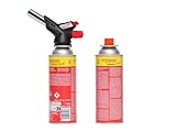 ROTHENBERGER Industrial Gas Brenner RS 220 | Über-Kopf-Arbeiten | 360° Drehung...