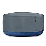 HENTEX Whirlpool Outdoor Abdeckung, Round Pool Cover, Winterabdeckplane...