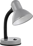 EGLO Tischlampe Basic 1, 1 flammige Tischleuchte, Schreibtischlampe aus Stahl...