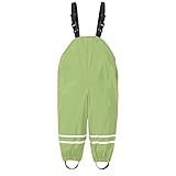 Matschhose Jungen Mädchen Unisex Kinder Wasserdicht Latzhosen Regenhosen mit...