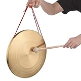 32 cm Hand Gong Cymbals Messing Kupfer Gong Chapel Opera Percussion Instrument...