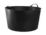 RED HOG Gartenkorb Kunststoff 55L Flexi Bag Wäschekorb Rund Behälter für...