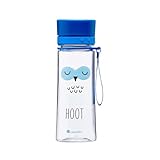 Aladdin My First Aveo Owl Trinkflasche Kinder Auslaufsicher 0.35L Blau - Weite...