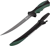 Zite Fishing Filetiermesser - 36 cm Lang & Kunststoffscheide mit...