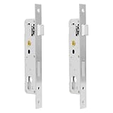 Rebanky 2 Stück Edelstahl Rohrrahmenschloss Einsteckschloss Dornmaß 25...