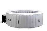 BeneoSpa NEU Tragbarer aufblasbarer Whirlpool für 6 Personen, Spa, Grau