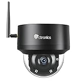 Ctronics 5MP PTZ Überwachungskamera Aussen mit 2,4GHz/5GHz Dualband WiFi, WLAN...