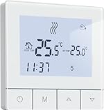Thermostat Fussbodenheizung Wasser, Beok Thermostat Heizung Digital...