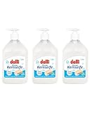 Dalli Flüssige Kernseife, 3x 500 ml parfümfrei seife Haut Pflegend universal...