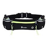 Gurxi 1 Trinkgürtel Laufen Hydration Band mit Wasser Flaschen (2 x 175 ml),...