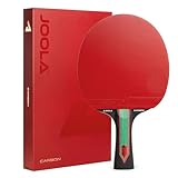 JOOLA Tischtennisschläger RED Carbon Control – Carbon Tischtennisschläger...