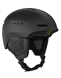 Scott Track Plus Helmet Schwarz, Ski- und Snowboardhelm, Größe L - Farbe Black