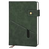 Thboxes Notizbuch A5 Liniert, Journal Notebook mit 360 Seiten Hardcover PU Leder...
