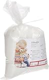 Rayher Hobby Rayher 3315200 Füllwatte hochflauschig 300 g Beutel, Füllmaterial...