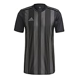 adidas Herren Striped 21 T-Shirt, Black/Tmdrgr, 2XL