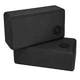 Yoga Block 2er Set VonBueren | 22 x 12 x 7,5 cm je Yogablock | Yogablöcke für...