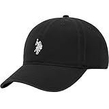 U.S. POLO ASSN. Herren US Polo Assn Baumwolle, verstellbar, Gebogene Krempe, mit...