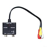 Honseadek AV zu RF Modulator, M03 NTSC Ausgang CH3 K VHF-Frequenzsteuerung, PLL...