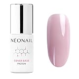 NÉONAIL UV Nagellack - Base Coat Gel UV - Cover Base Protein Light Nude 7,2 ml...
