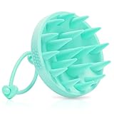 Alyvisun Kopfhaut Massagebürste, Silikon Scalp Massager für Kopfmassage und...