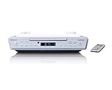 Lenco KCR-150 CD-Unterbau UKW Küchenradio - Bluetooth - Senderspeicher - 2 x 3...