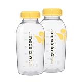 Medela Flaschen zur Aufbewahrung von Muttermilch | BPA-frei | Packung à 2 ×...