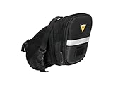 Topeak Satteltasche Mit Befestigungsriemen Aero Wedge Pack, Black, 20 x 11 x 12...