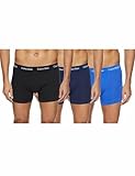 Calvin Klein Herren 3er Pack Boxershorts Trunks Unterwäsche, Mehrfarbig...