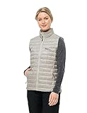 Jack Wolfskin Damen PILVI DOWN Vest W Daunenweste, Dove, 42