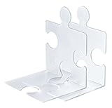 HAN CD-Ständer & Buchstütze Puzzle, standfester kombinierbarer Stehsammler in...