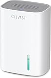 CLEVAST Luftentfeuchter, 850ml Elektrischer Luftentfeuchter mit Ultra-Leise &...