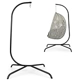 COSTWAY Hängesesselgestell, Hängesessel Gestell mit Haken, Hängestuhlgestell...