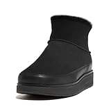 Fitflop Women's Gen-ff Ultra-Mini Double-Faced Shearling Boots Ankle, Schwarz,...