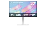 LG, 27 Zoll, Ultrafine Display, Monitor, UHD 4K 3840 x 2160, IPS, HDR10, DCI-P3...