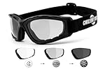 Chillout Rider® | Chopperbrille, Motorrad Sonnenbrille, Bikerbrille,...