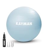 KAYMAN Yoga-Ball, langlebiger Anti-Burst-Schwangerschaft, Geburt, Fitnessstudio,...