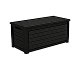 Koll Living Gartenbox/Aufbewahrungsbox 623 Liter, schwarz, weiß oder braun -...