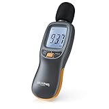 Brandson - Schallpegelmesser geeicht - Lautstärkemesser digital tragbar - 35dB...