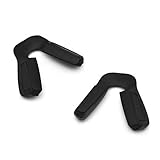 HKUCO Schwarz Ersatz Silikon Nasenpads 2 Stück für Oakley Jawbreaker
