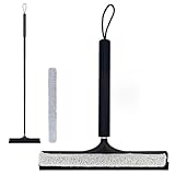 LORESJOY Ausziehbarer Duschabzieher, Silikon Abzieher Dusche Breite Badwischer,...