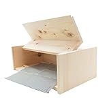 4betterdays.com NATURlich leben! Zirben Brotkasten/Brotdose aus 100% Zirbenholz...