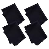 4 Stück Mikrofaser Reinigungstuch,Brillenputztuch Microfaser,Microfiber...