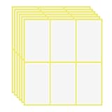 180 Stück 50x100mm Etiketten Selbstklebend zum Beschriften, Universal Aufkleber...