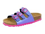 Lico Mädchen Bioline Kids Pantoletten, Lila Pink, 36 EU