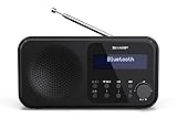 SHARP DR-P420 Portables Digitalradio (DAB/DAB+/FM mit RDS, USB, Bluetooth 5.0,...