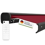 empasa Elektrische Kassettenmarkise 'Classic' Gelenkarmmarkise Markise...