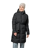 Jack Wolfskin Damen Frozen Lake Coat W Mantel, Schwarz, S EU