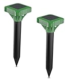 Solar Maulwurf Vertreiber, Multifunktion Wühlmaus Vertreiben Maulwurfschreck,...