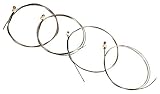 Classic Cantabile KB44 Kontrabass Saiten (Strings, für 4/4 Größe, rund...