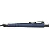 FABER-CASTELL 241189 - Kugelschreiber Poly Ball, urban navy blue, 1 Stück, mit...